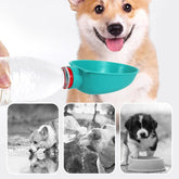 Pet Outdoor Water Feeder Attach to Water Bottle